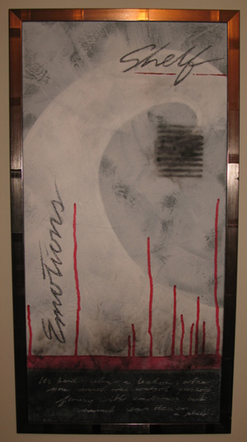 Flowing with emotions, can't stack them on shelf